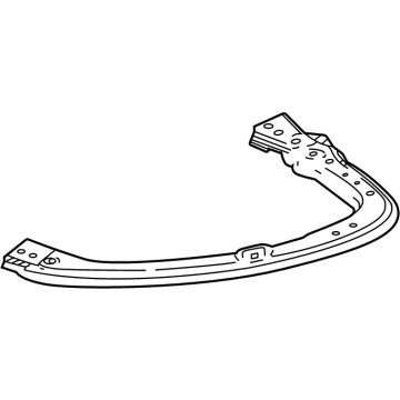 GM 84627606 Upper Support, Front Inner Passenger Side 84627606 GM Upper Support, Front Inner Passenger Side Illustration 1 of 1