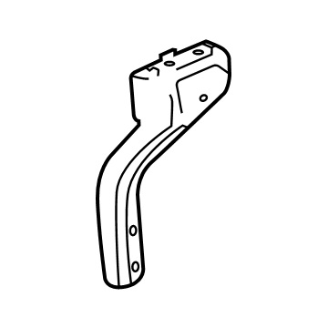 GM 84221678 Lower Reinforcement, Driver Side 84221678 GM Lower Reinforcement, Driver Side Illustration 1 of 1