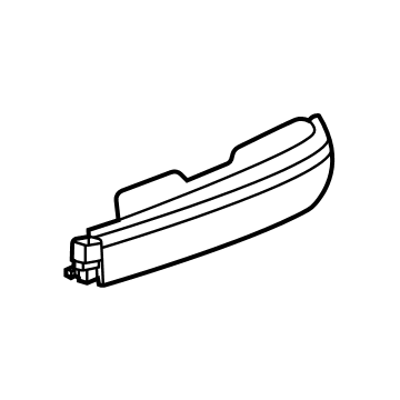 84791838 GM Front Cover, Passenger Side Illustration 1 of 1