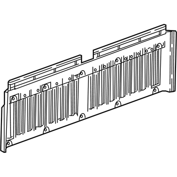 GM 84163680 Front Panel 84163680 GM Front Panel Illustration 1 of 1