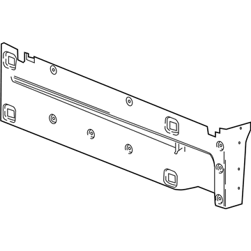 GM 84482765 Side Panel, Driver Side 84482765 GM Side Panel, Driver Side Illustration 1 of 1
