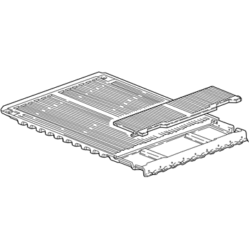 GM 84482750 Floor Cover 84482750 GM Floor Cover Illustration 1 of 1