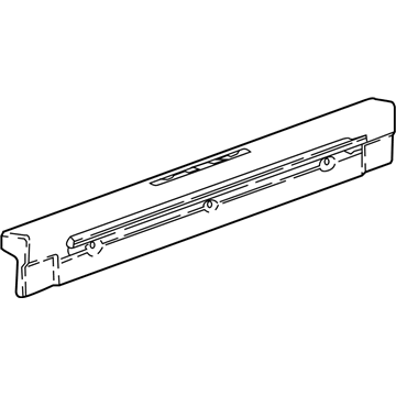GM 84163684 Upper Molding, Outer 84163684 GM Upper Molding, Outer Illustration 1 of 1