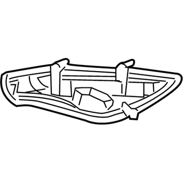 GM 20760211 Signal Lamp, Rear Driver Side 20760211 GM Signal Lamp, Rear Driver Side Illustration 1 of 1