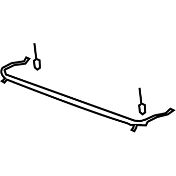 GM 25782203 Air Deflector 25782203 GM Air Deflector Illustration 1 of 1