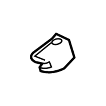 GM 25964329 Latch Cover 25964329 GM Latch Cover Illustration 1 of 1