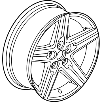 Chevy 92197466 Wheel, Alloy