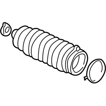 Saturn 21011025 Tie Rod Boot
