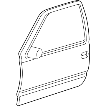 Chevy 10363024 Belt Weatherstrip