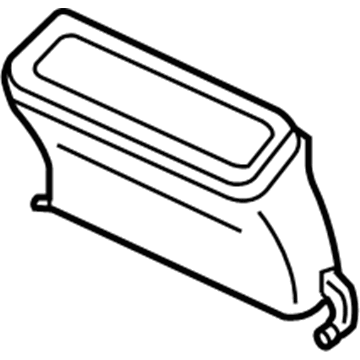GM 22726697 Defroster Duct 22726697 GM Defroster Duct Illustration 1 of 1
