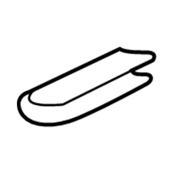 25722671 GM Rocker Molding Retainer Illustration 1 of 1