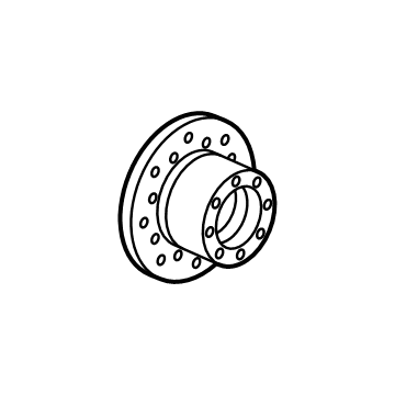 Chevy Silverado 3500 HD Wheel Hub - 85003008