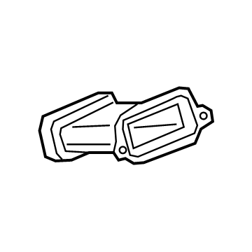 GM 22931497 Intake Duct 22931497 GM Intake Duct Illustration 1 of 1