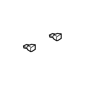 GM 55501421 Purge Line Clip 55501421 GM Purge Line Clip Illustration 1 of 1