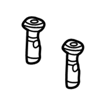 88972582 GM Headrest Guide Illustration 1 of 1
