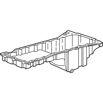 Chevy 12580241 Oil Pan