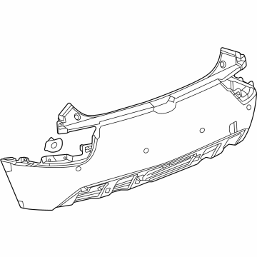 Chevy Bolt EUV Bumper Cover - 42739841