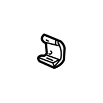 GM 15152286 Hinge Reinforcement, Passenger Side 15152286 GM Hinge Reinforcement, Passenger Side Illustration 1 of 1