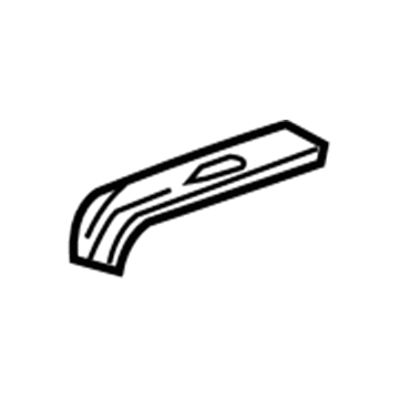 GM 15234716 Front Reinforcement, Passenger Side 15234716 GM Front Reinforcement, Passenger Side Illustration 1 of 1