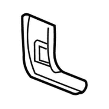 GM 15227302 Panel, Rear Passenger Side 15227302 GM Panel, Rear Passenger Side Illustration 1 of 1