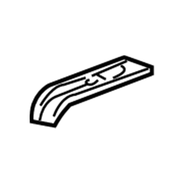 GM 15154215 Front Reinforcement, Driver Side 15154215 GM Front Reinforcement, Driver Side Illustration 1 of 1