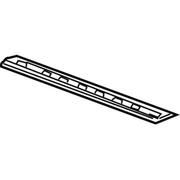 GM 15226696 Rear Floor Pan Sill 15226696 GM Rear Floor Pan Sill Illustration 1 of 1