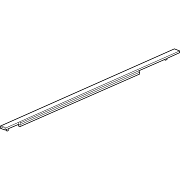 Chevy Blazer EV Door Moldings - 26345135