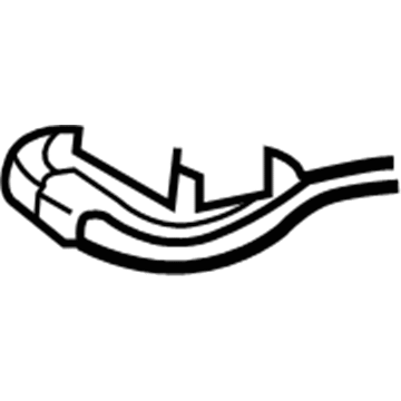 GM 10260033 Diagnostic Unit Mount Bracket 10260033 GM Diagnostic Unit Mount Bracket Illustration 1 of 1