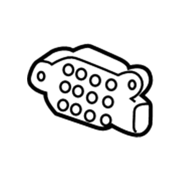 GM 10354928 Front Sensor 10354928 GM Front Sensor Illustration 1 of 1