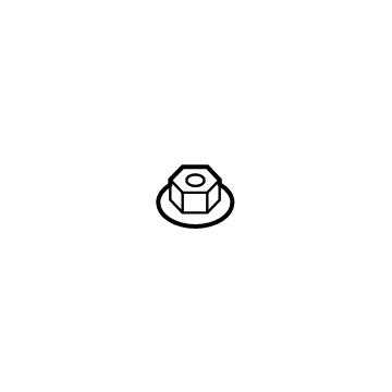GMC 11609533 Shock Nut