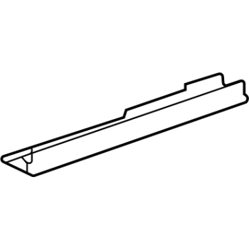 86531651 GM Cover, Front Seat Adjuster Track Illustration 1 of 1