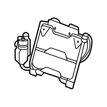 Cadillac 13553354 Lumbar Support