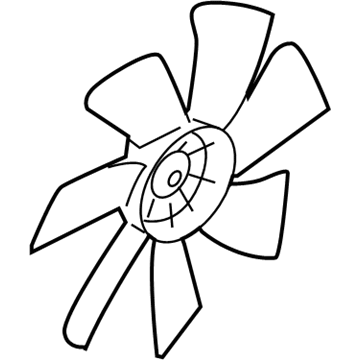 Buick 21999768 Fan Blade