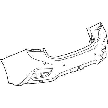 Chevy Cruze Bumper Cover - 42646246