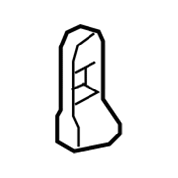 GM 23422559 Lower Bracket, Rear 23422559 GM Lower Bracket, Rear Illustration 1 of 1