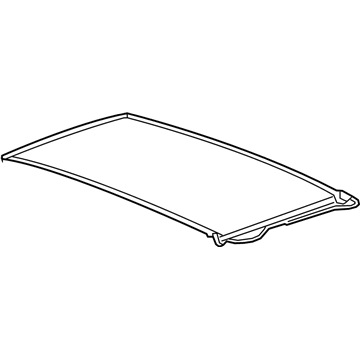 GM 39130325 Sunshade 39130325 GM Sunshade Illustration 1 of 1