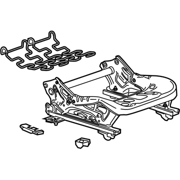 GM 42630453 Cushion Frame, Front 42630453 GM Cushion Frame, Front Illustration 1 of 1