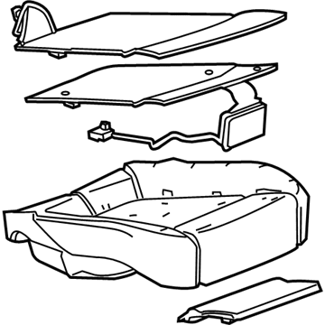 Buick Encore Seat Cushion - 94550598