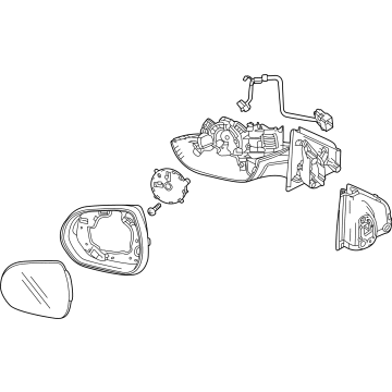 Chevy Trax Car Mirror - 42891810