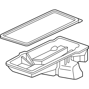 12579273 GM Oil Pan Illustration 1 of 1