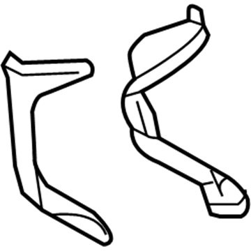 20812540 GM Tail Lamp Panel, Driver Side Illustration 1 of 1