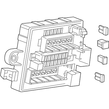Chevy Traverse Limited Relay Block - 84604297