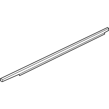 GM 95127305 Belt Weatherstrip 95127305 GM Belt Weatherstrip Illustration 1 of 1