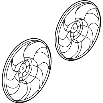 Chevy 89022508 Cooling Fan