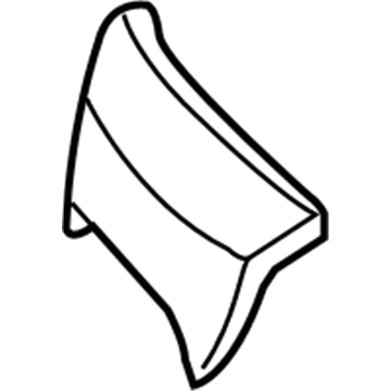 GM 10398882 Upper Support, Passenger Side 10398882 GM Upper Support, Passenger Side Illustration 1 of 1