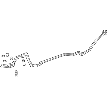 GM 84951611 Suction Hose 84951611 GM Suction Hose Illustration 1 of 1