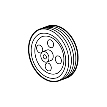 GMC 12642753 Pulley