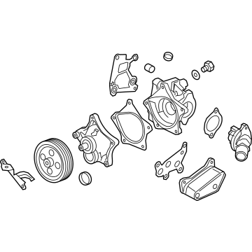GMC 25205820 Water Pump Assembly