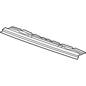 GM 22827176 Windshield Header 22827176 GM Windshield Header Illustration 1 of 1