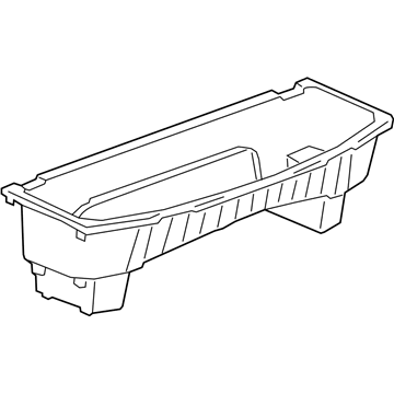 84737679 GM Compartment Box, Jet Black Illustration 1 of 1